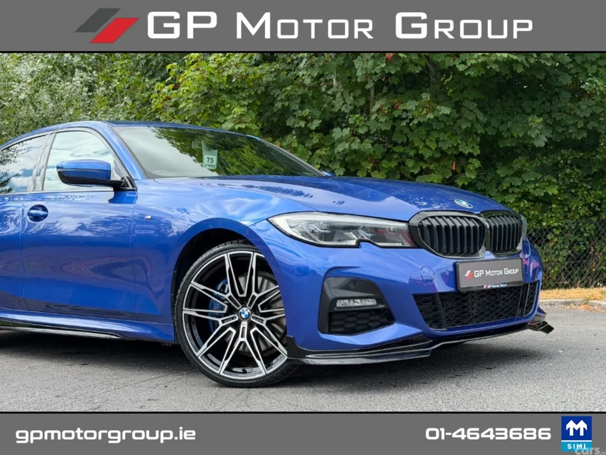 BMW 3-Series Saloon, Petrol Plug-in Hybrid, 2020, Blue