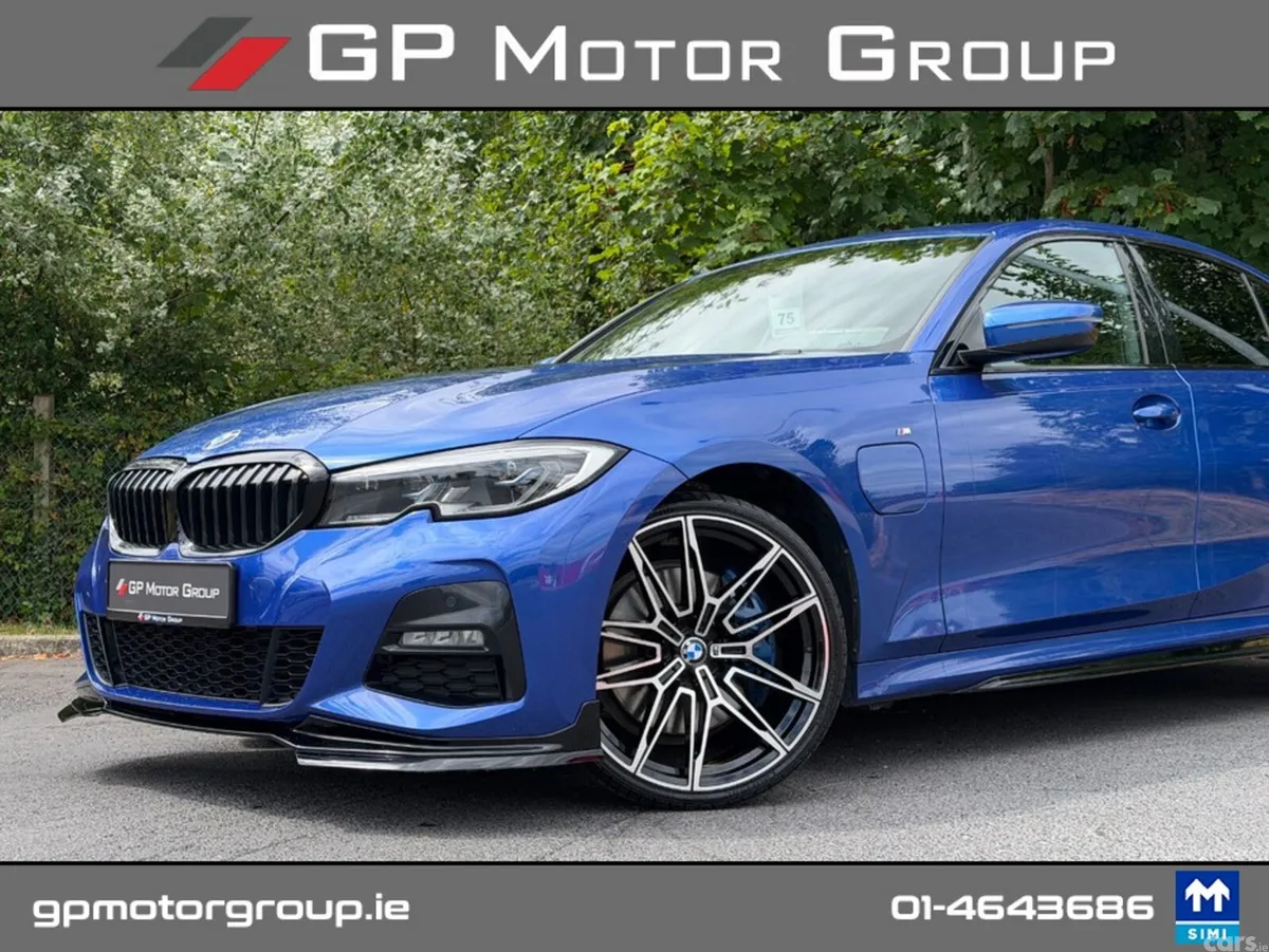 BMW 3-Series Saloon, Petrol Plug-in Hybrid, 2020, Blue