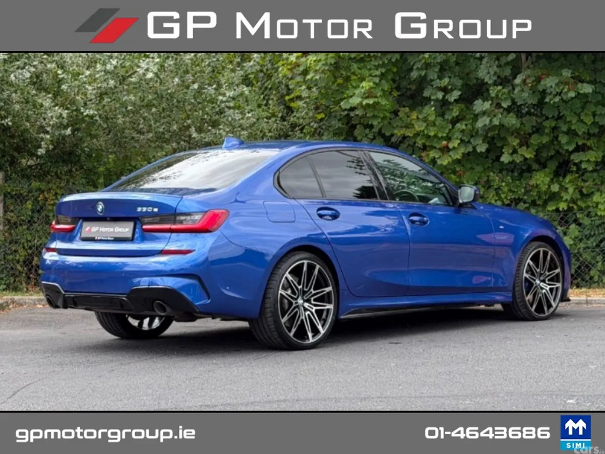 BMW 3-Series Saloon, Petrol Plug-in Hybrid, 2020, Blue