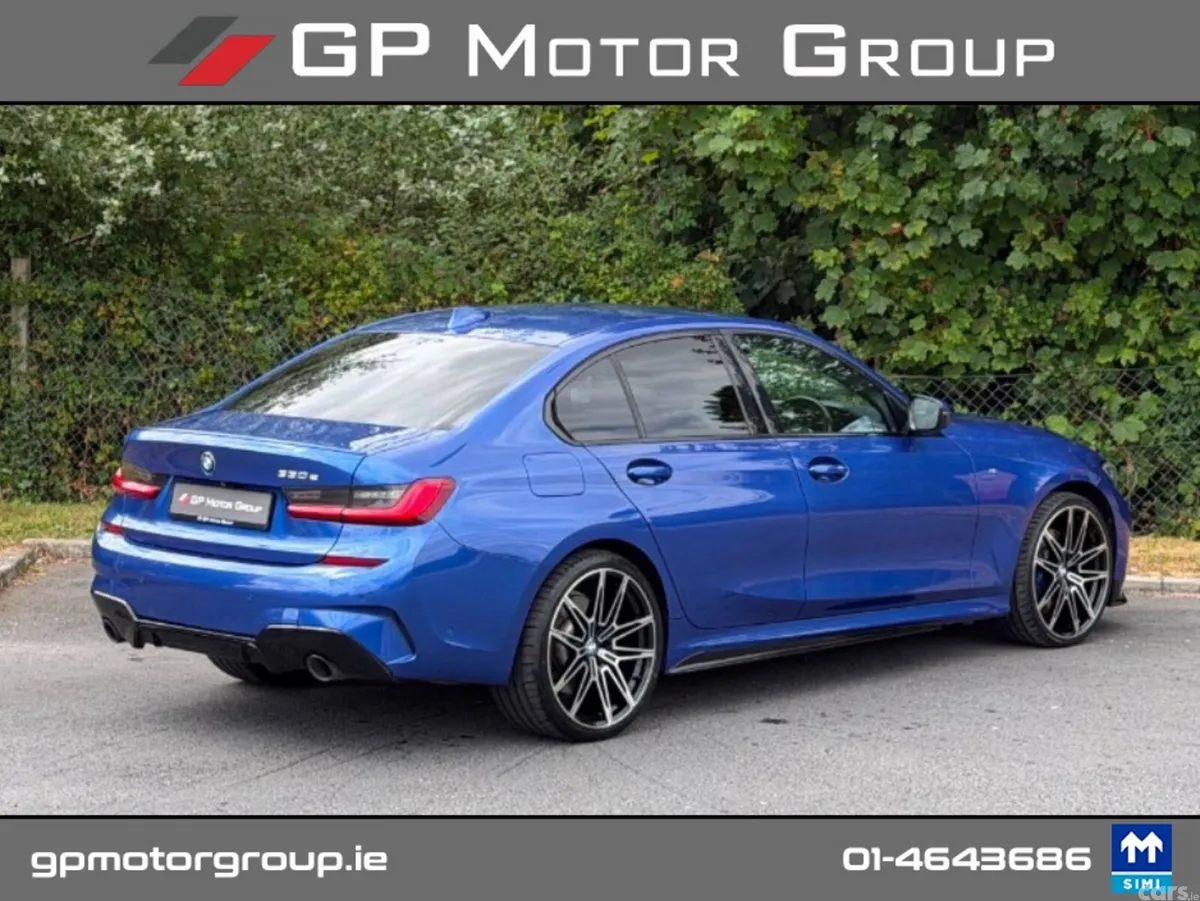 BMW 3-Series Saloon, Petrol Plug-in Hybrid, 2020, Blue