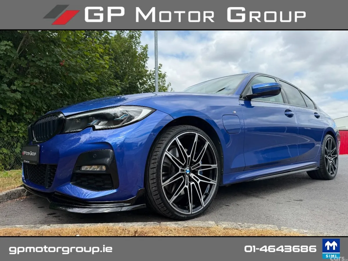 BMW 3-Series Saloon, Petrol Plug-in Hybrid, 2020, Blue