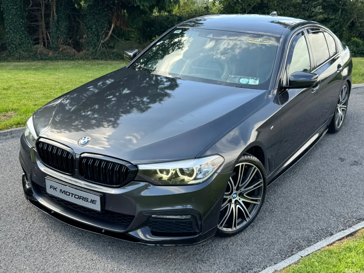 BMW 5-Series Saloon, Diesel, 2018, Grey