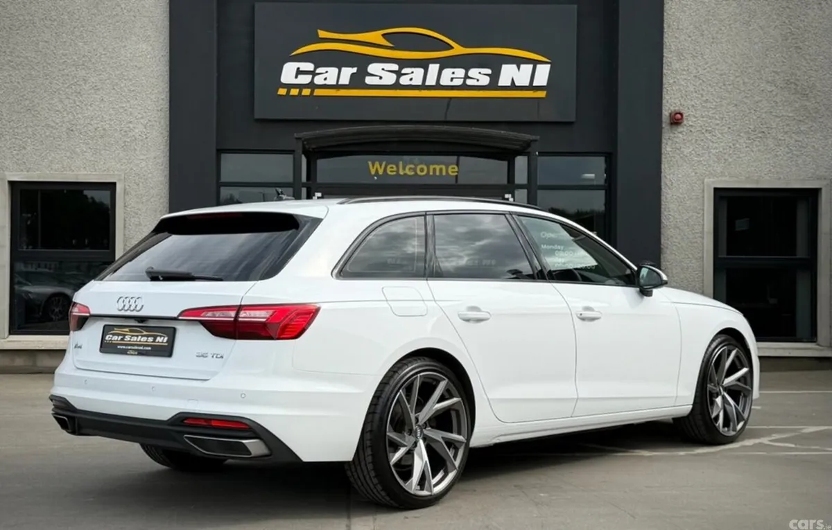 Audi A4 Estate, Diesel Hybrid, 2023, White