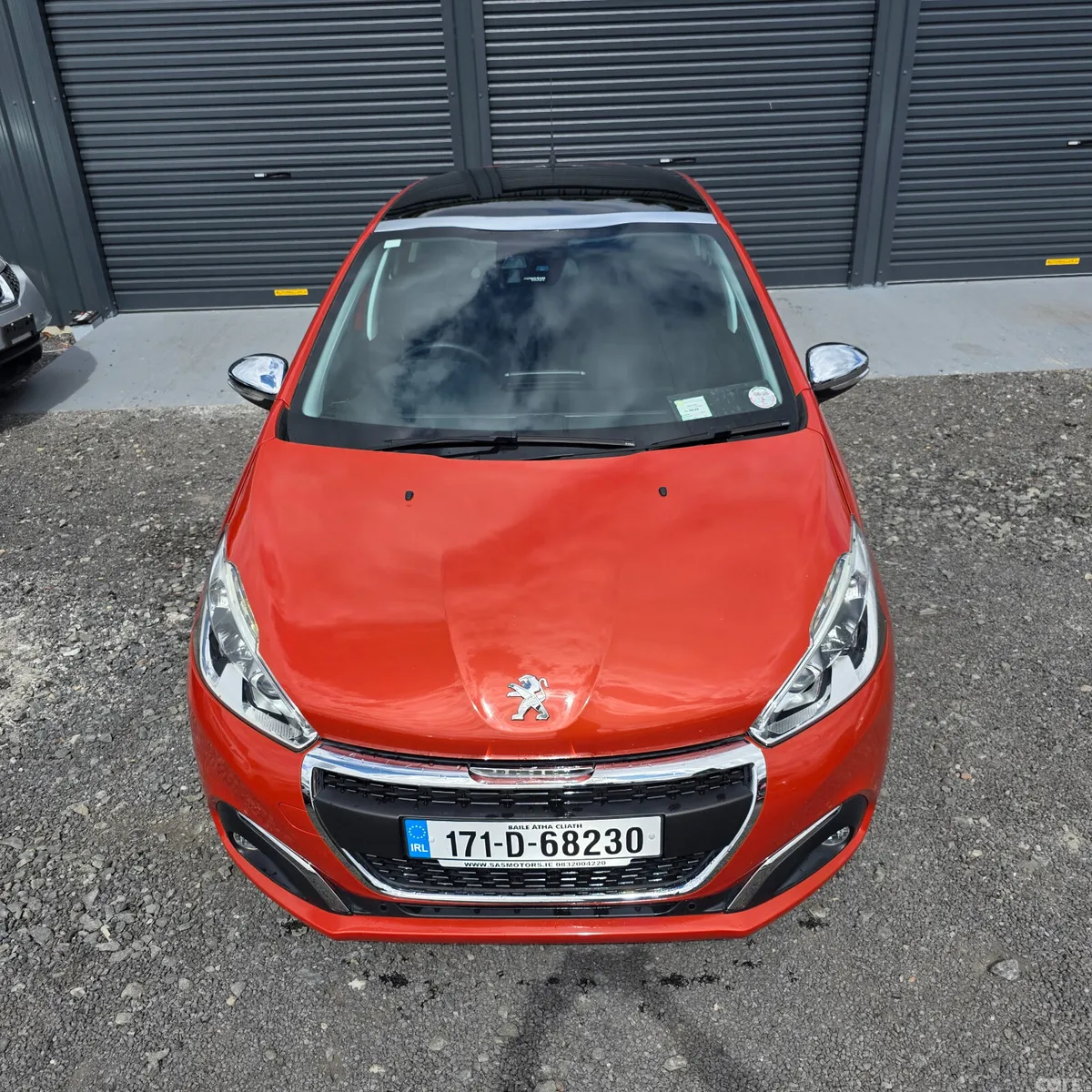 Peugeot 208 Hatchback, Petrol, 2017, Orange