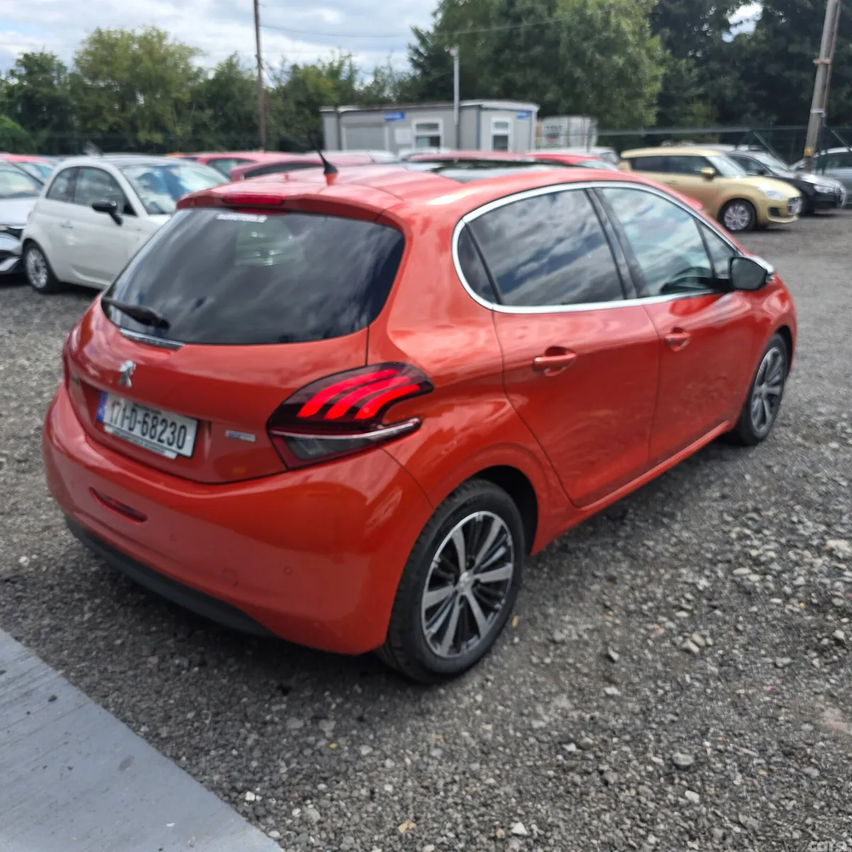 Peugeot 208 Hatchback, Petrol, 2017, Orange