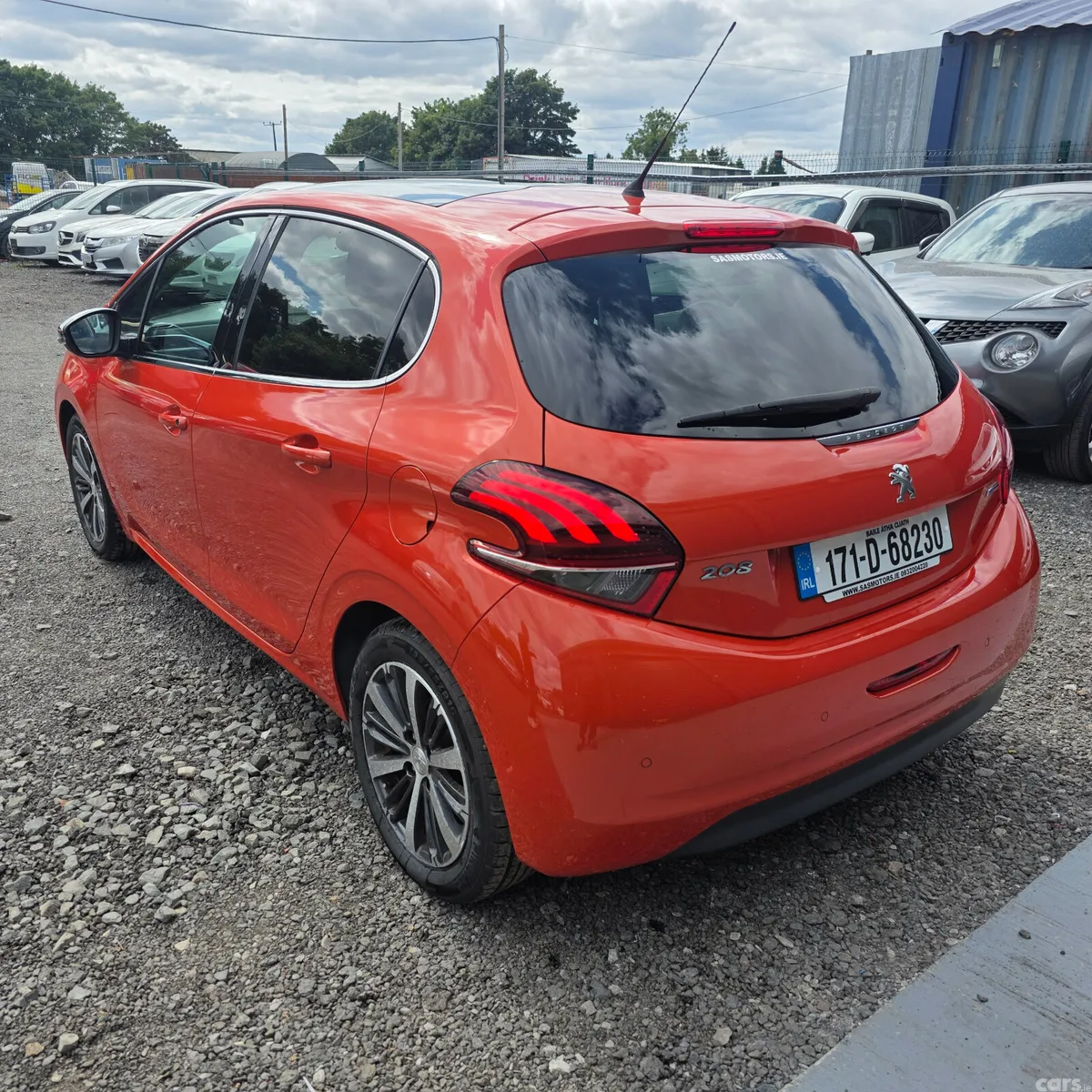 Peugeot 208 Hatchback, Petrol, 2017, Orange