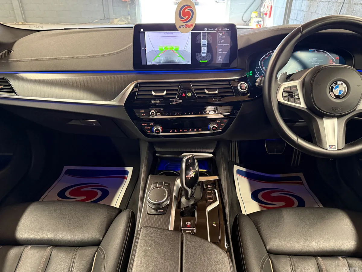 BMW 5-Series Saloon, Diesel Hybrid, 2021, Black