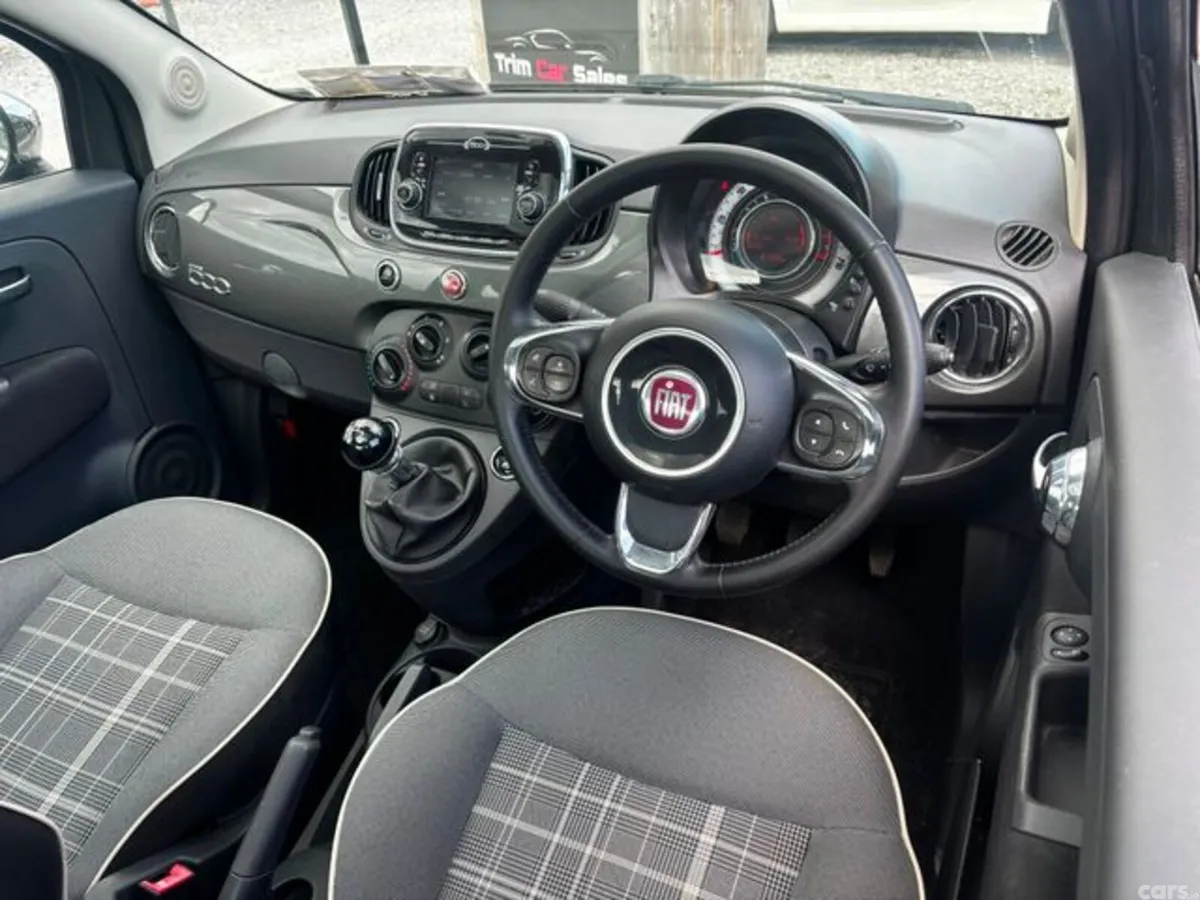 Fiat 500 Hatchback, Petrol, 2017, Grey