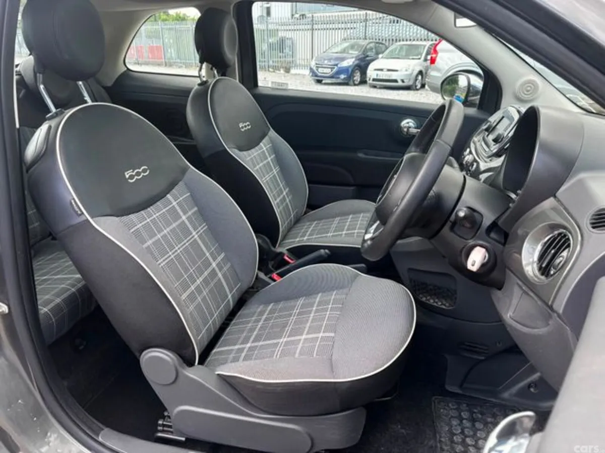 Fiat 500 Hatchback, Petrol, 2017, Grey