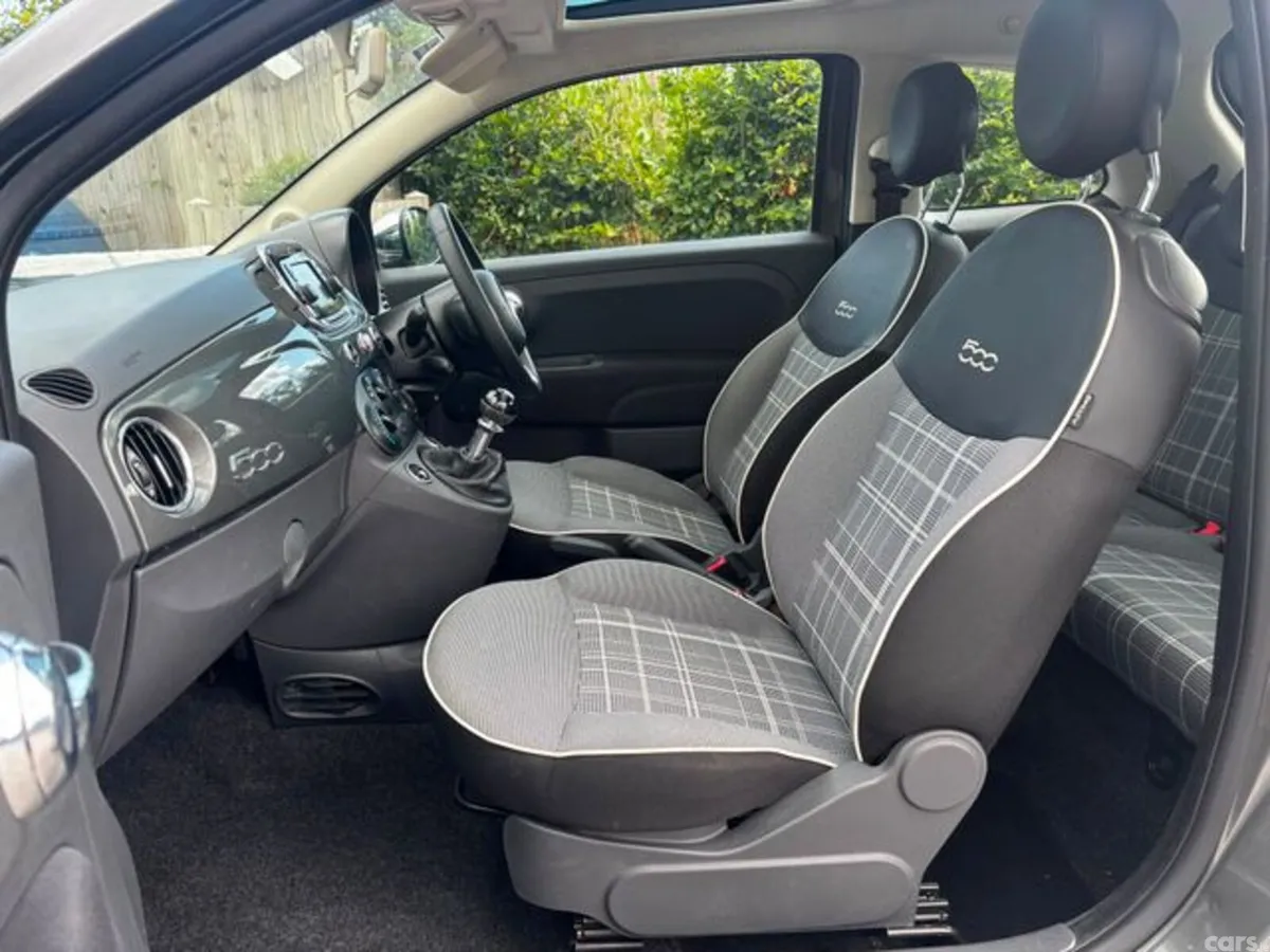 Fiat 500 Hatchback, Petrol, 2017, Grey