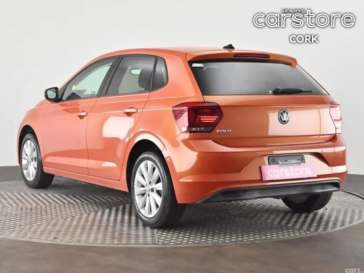 Volkswagen Polo Hatchback, Petrol, 2019, Orange