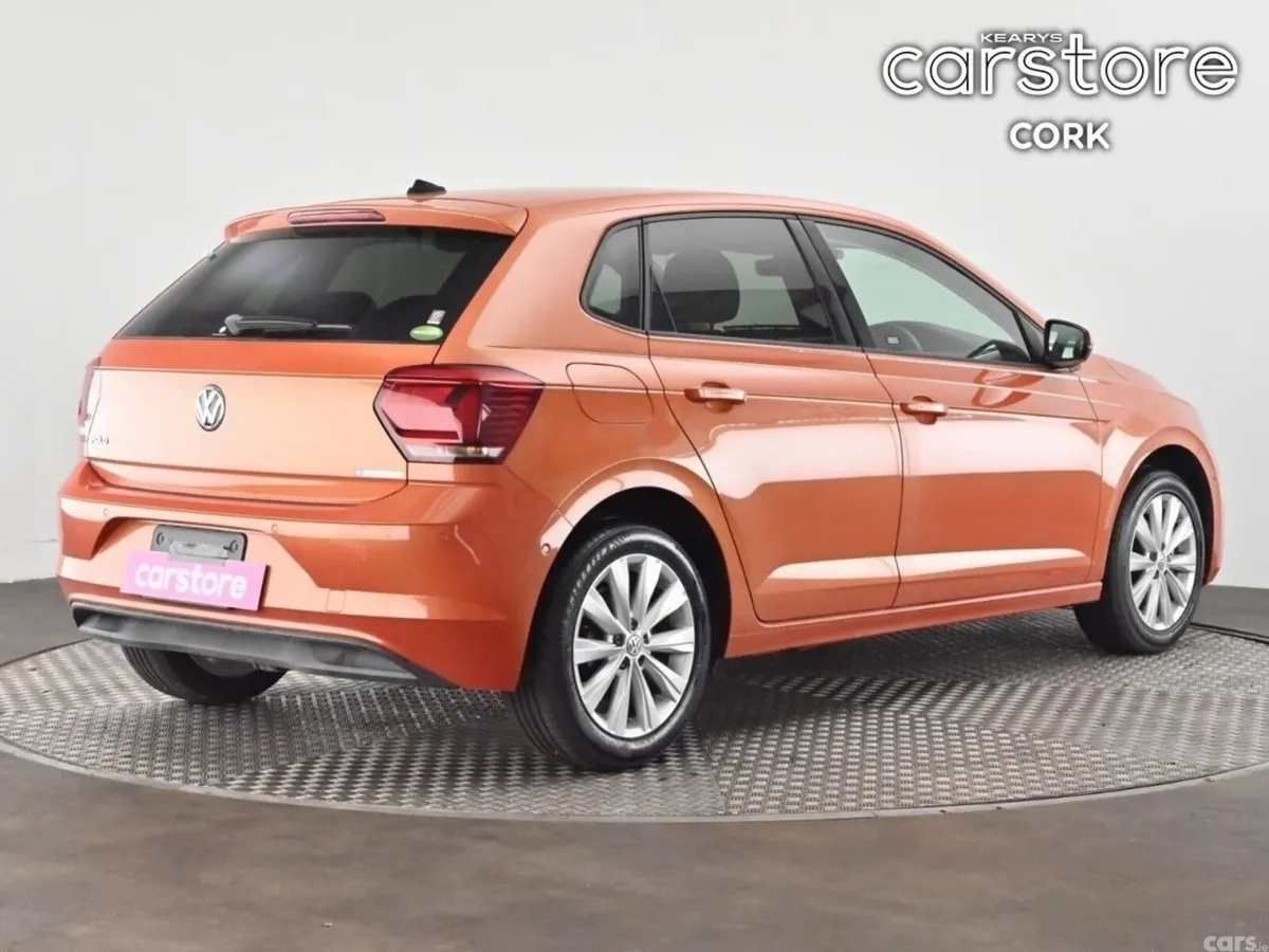 Volkswagen Polo Hatchback, Petrol, 2019, Orange