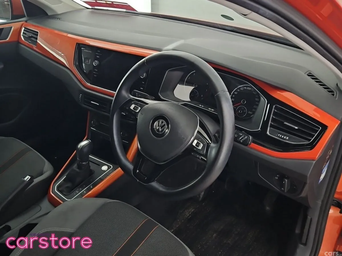 Volkswagen Polo Hatchback, Petrol, 2019, Orange