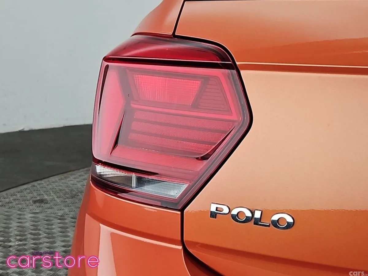 Volkswagen Polo Hatchback, Petrol, 2019, Orange