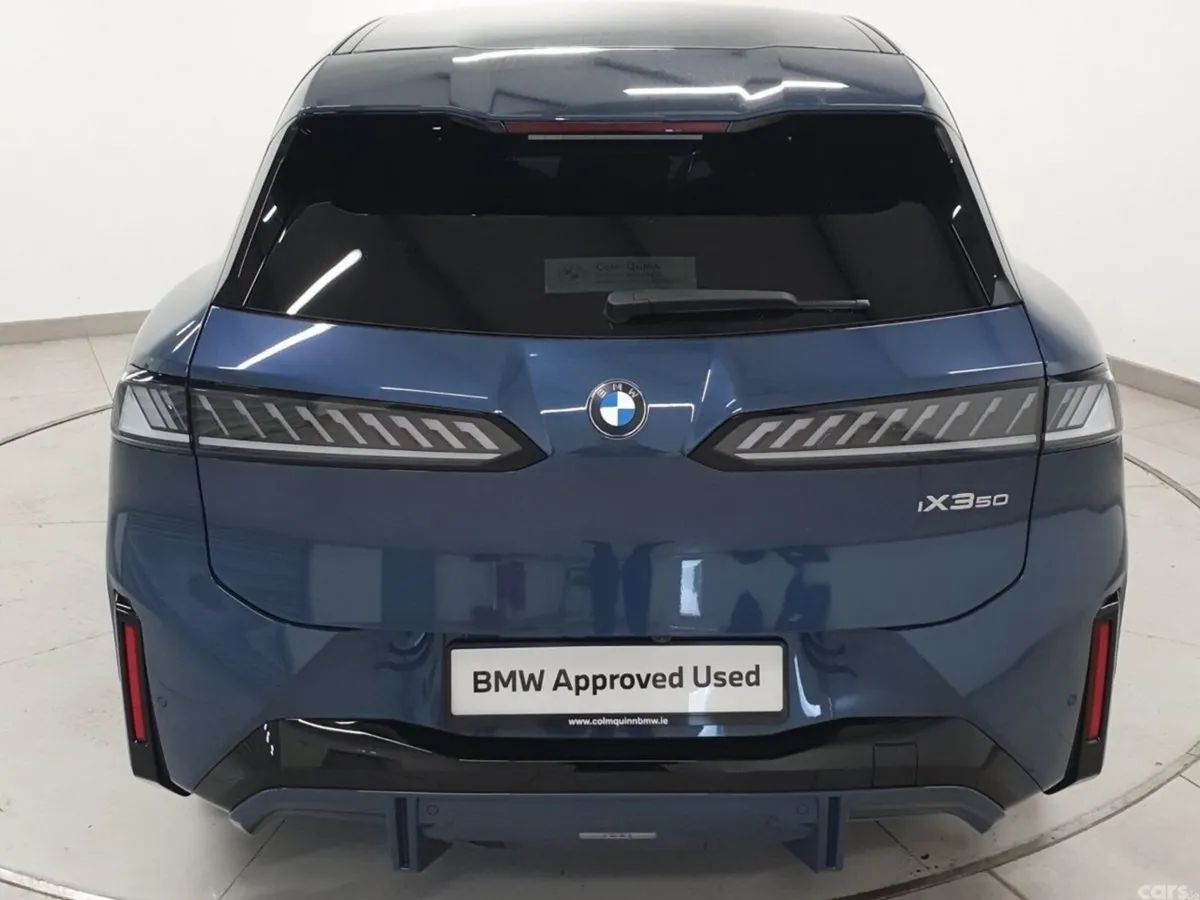 BMW iX3 SUV, Electric, 2026, Blue