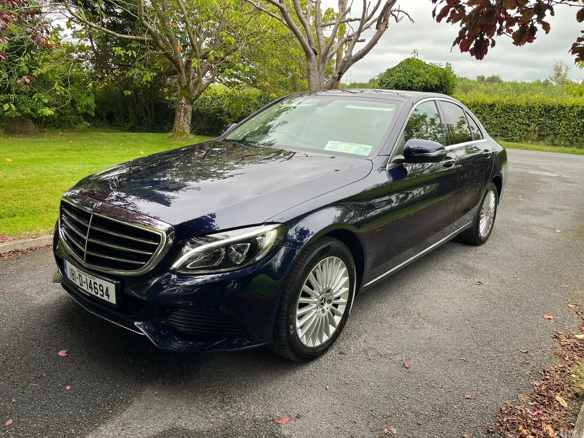 Mercedes-Benz C-Class Saloon, Diesel, 2018, Blue