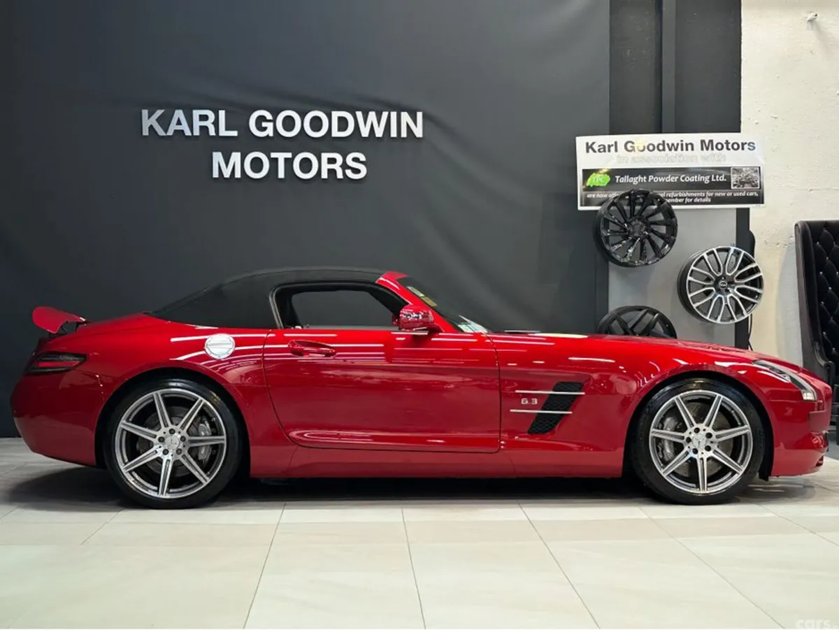 Mercedes-Benz SLS Convertible, Petrol, 2012, Red