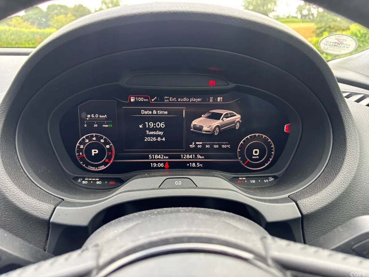Audi A3 Saloon, Petrol, 2017, Black