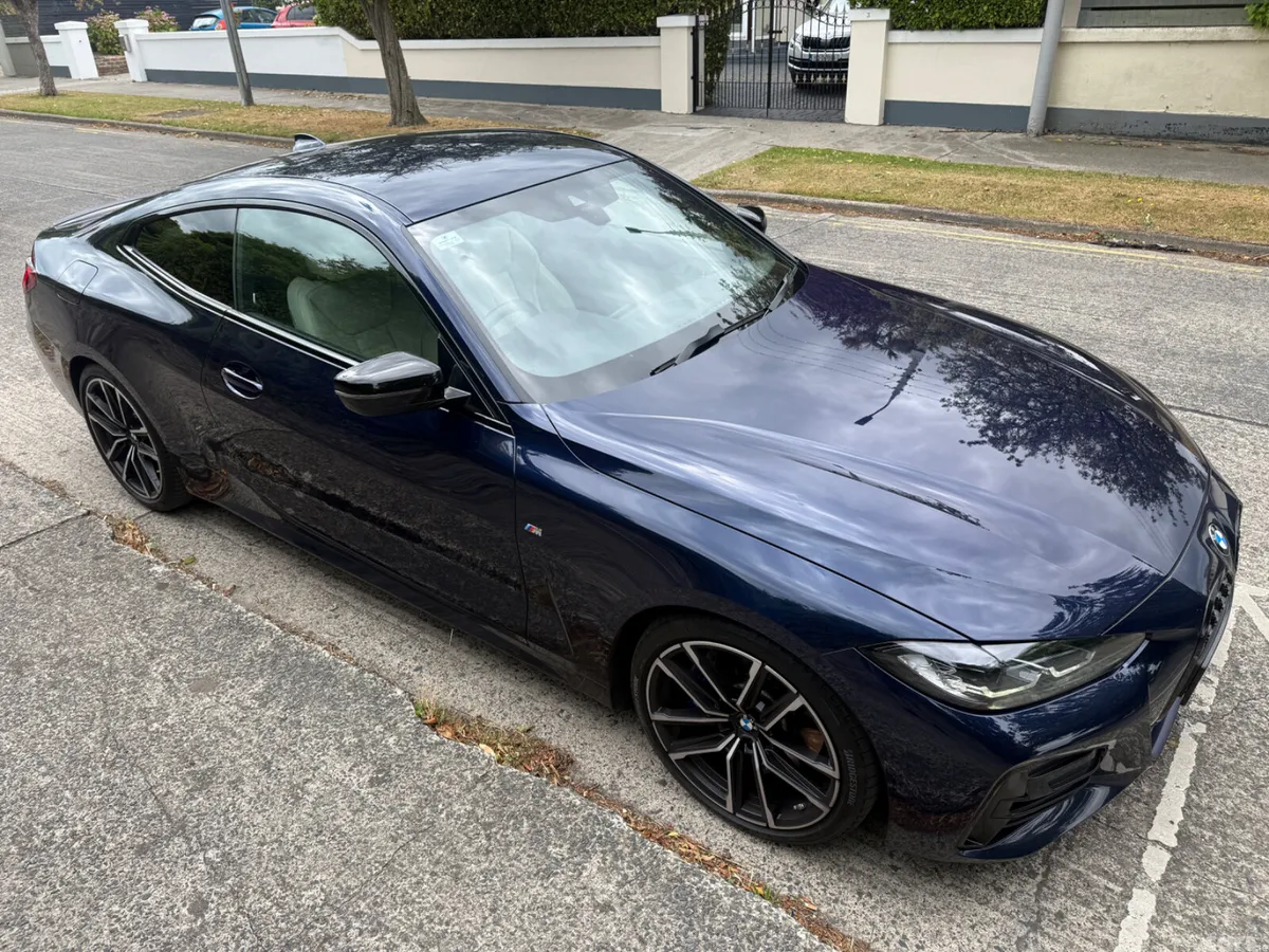 BMW 4-Series Coupe, Diesel, 2021, Blue