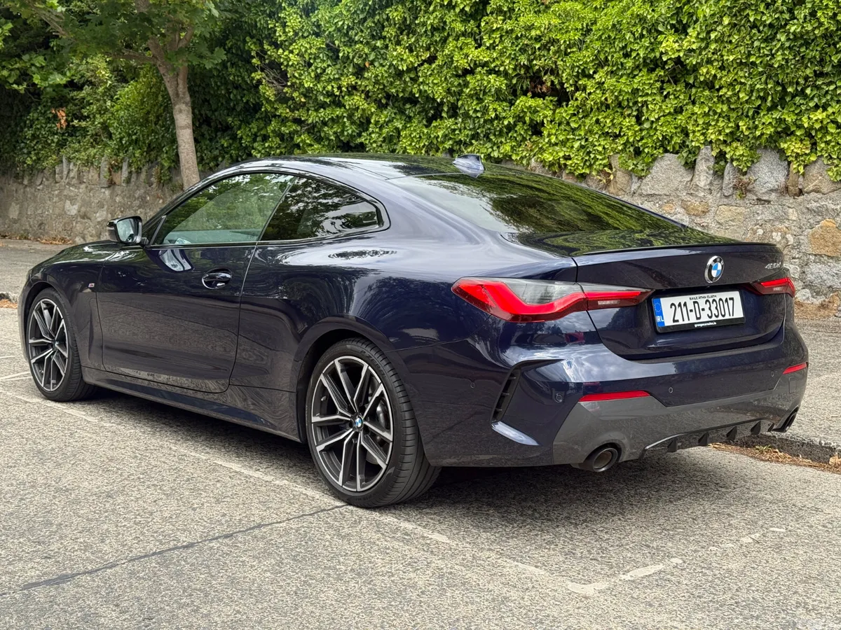BMW 4-Series Coupe, Diesel, 2021, Blue