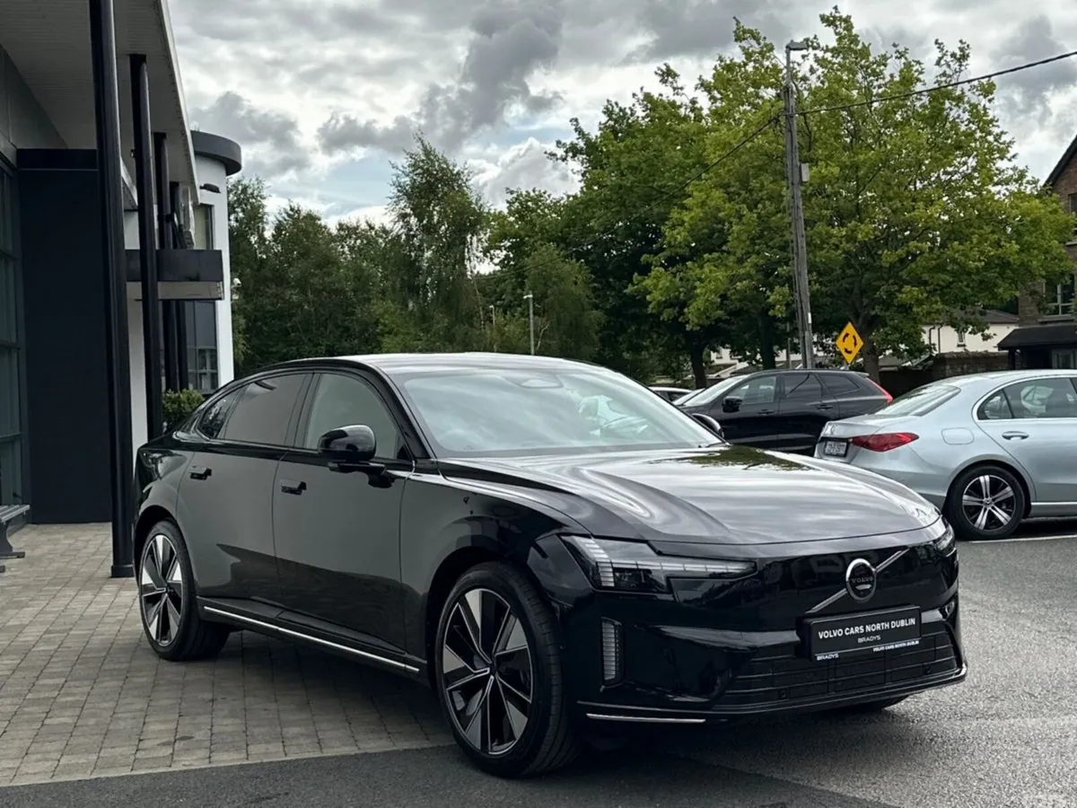 Volvo ES90 Saloon, Electric, 2027, Black