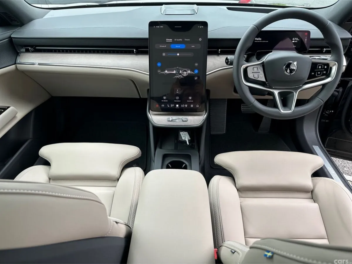 Volvo ES90 Saloon, Electric, 2027, Black