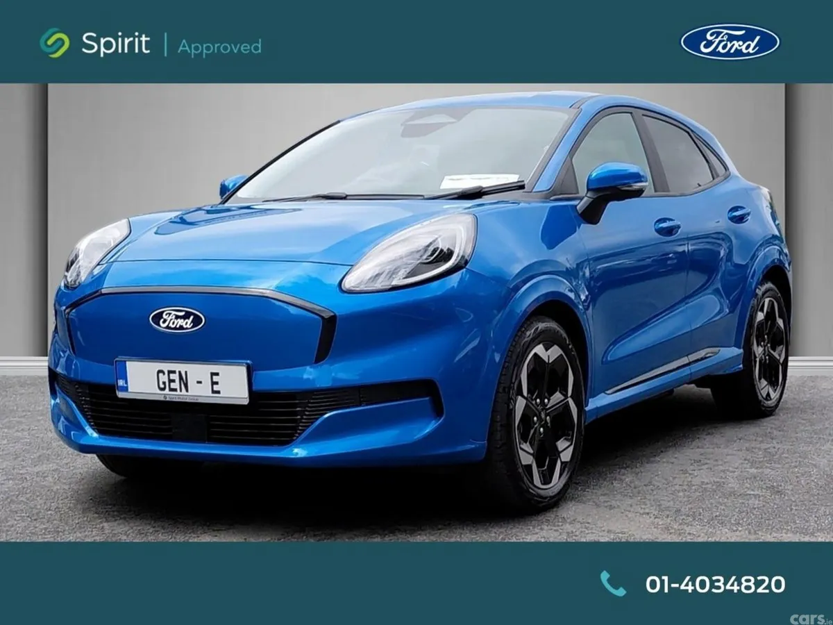 Ford Puma MPV, Electric, 2026, Blue