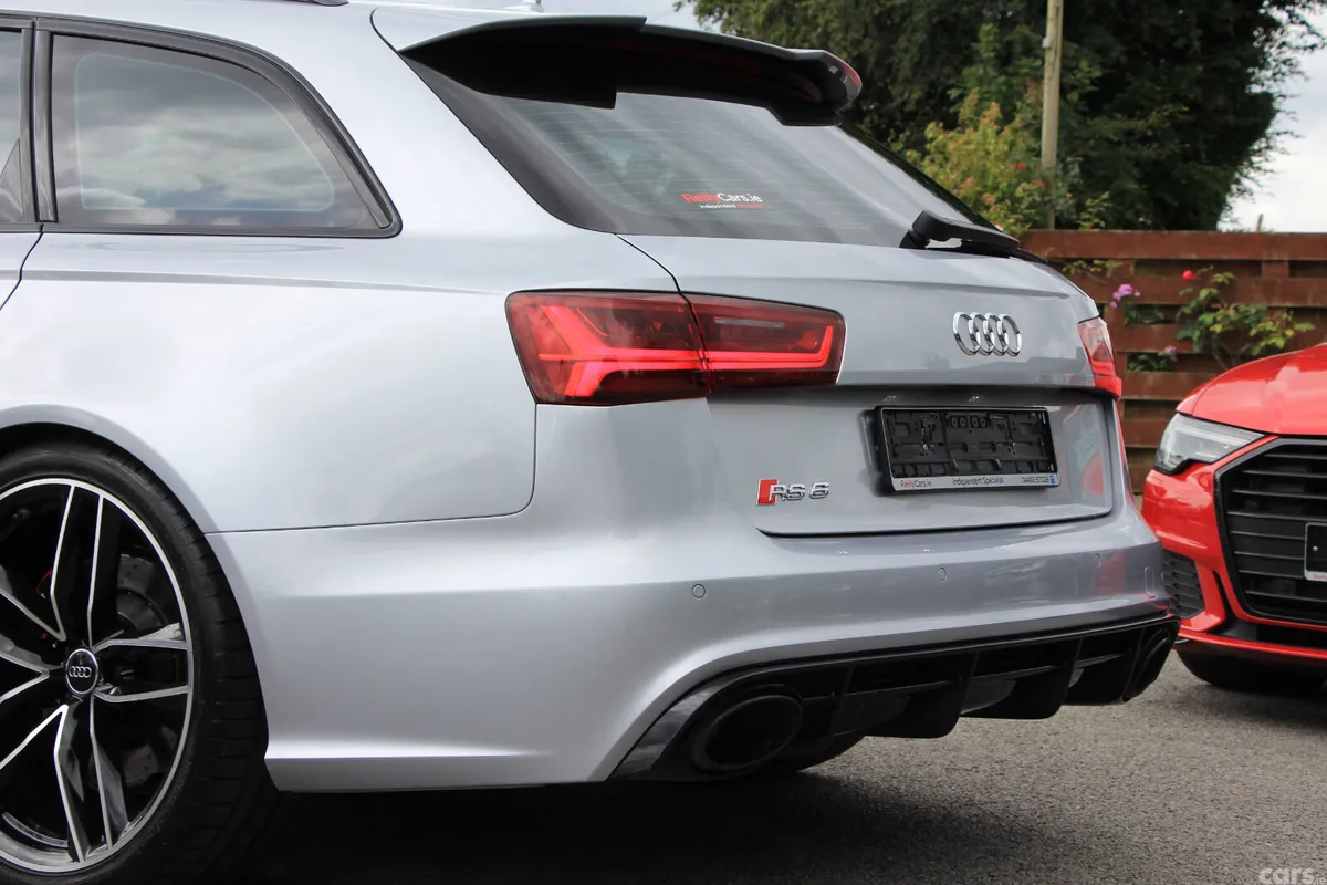 Audi RS6 Estate, Petrol, 2016, Silver