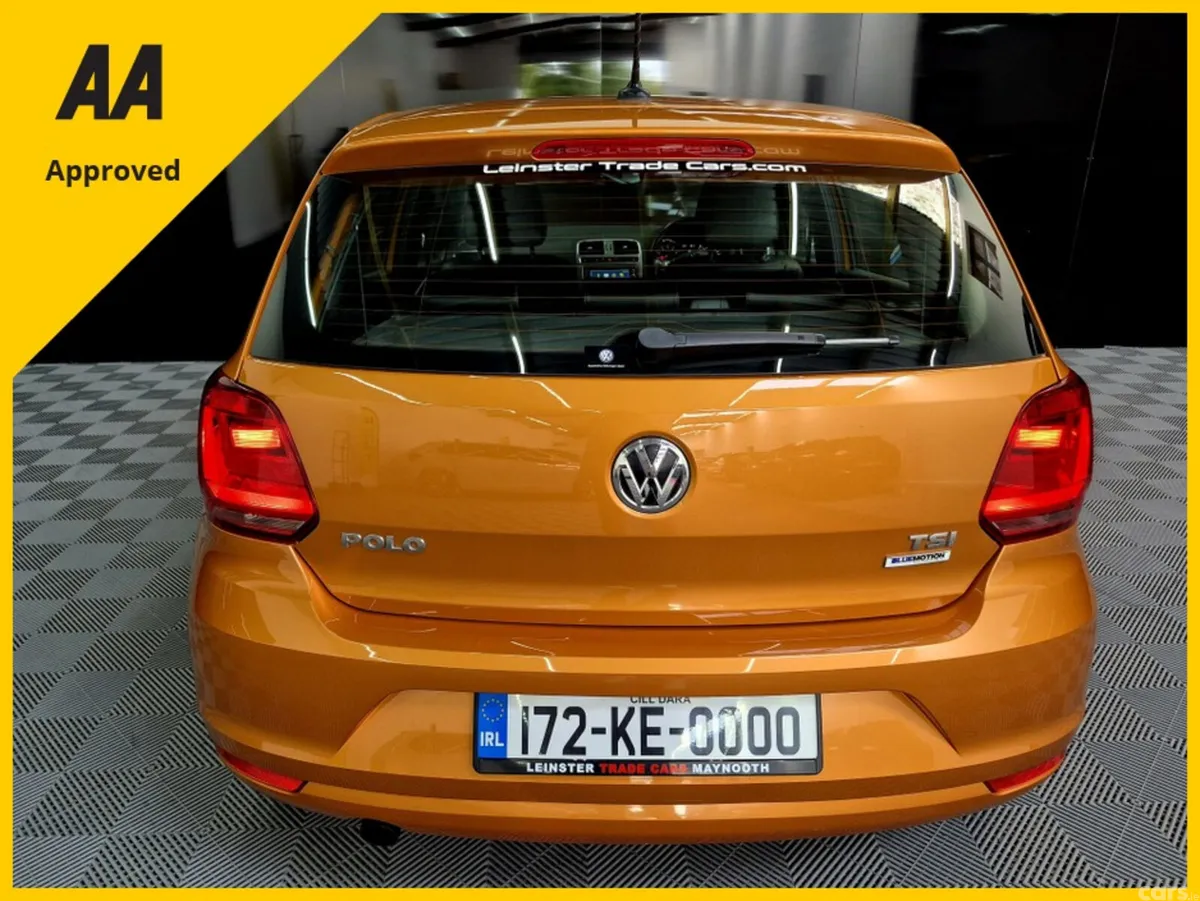 Volkswagen Polo Hatchback, Petrol, 2017, Orange