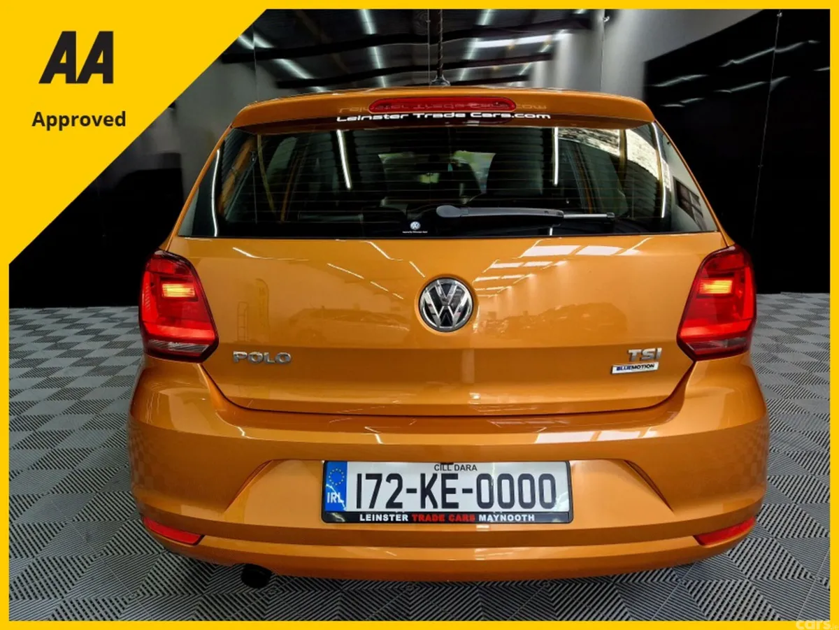 Volkswagen Polo Hatchback, Petrol, 2017, Orange