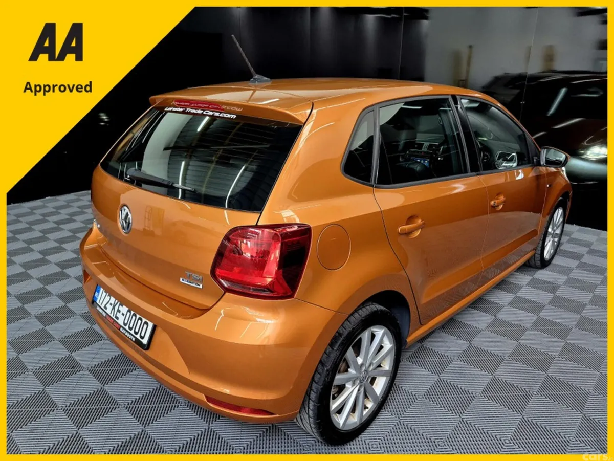 Volkswagen Polo Hatchback, Petrol, 2017, Orange