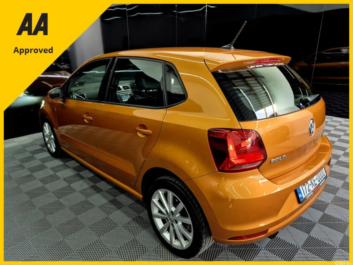 Volkswagen Polo Hatchback, Petrol, 2017, Orange