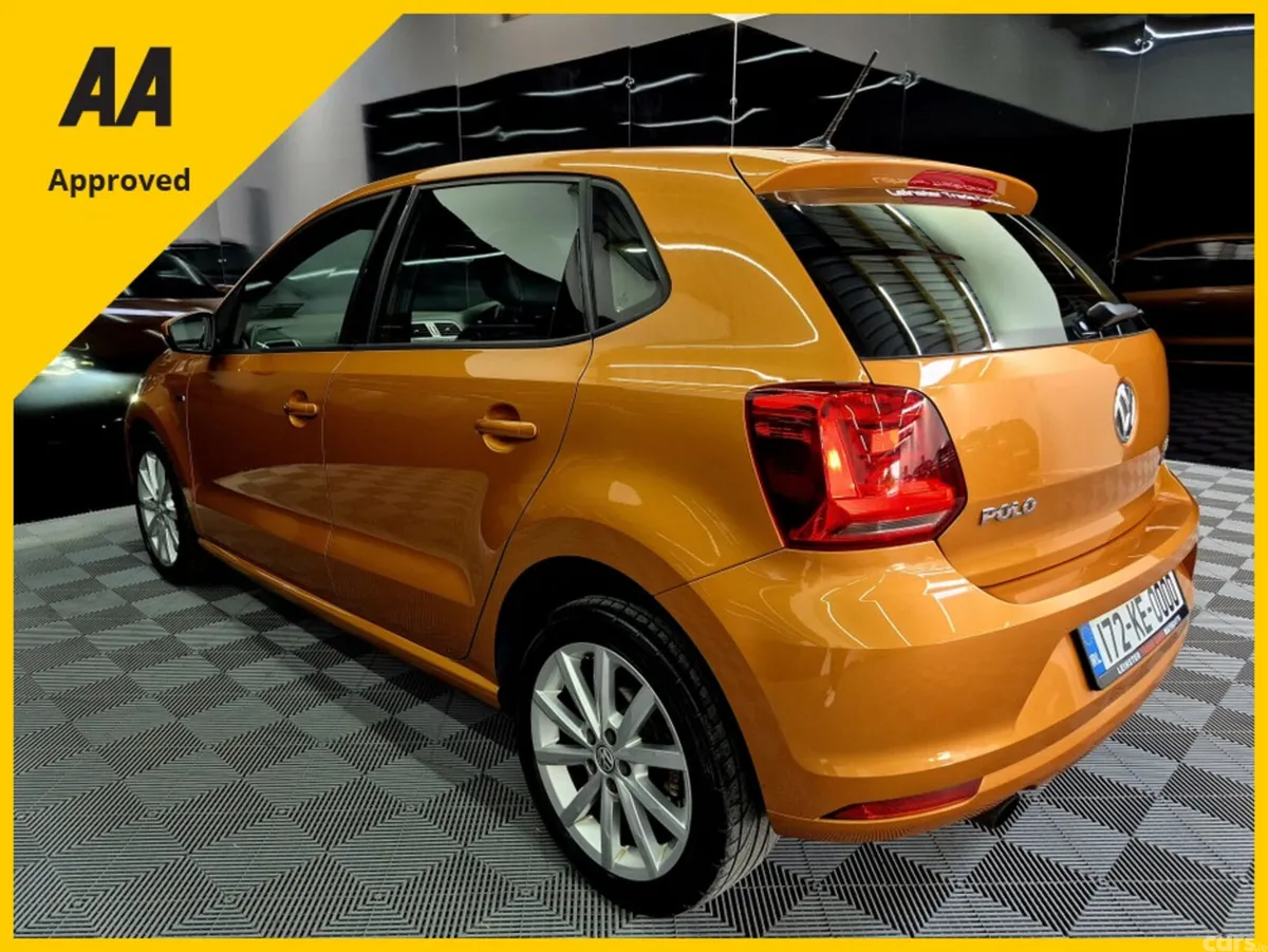 Volkswagen Polo Hatchback, Petrol, 2017, Orange