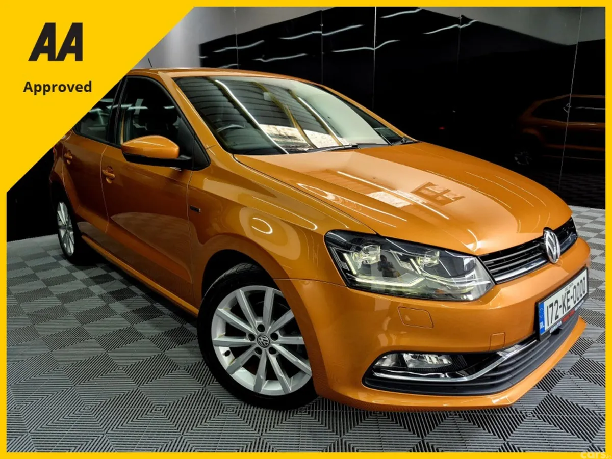 Volkswagen Polo Hatchback, Petrol, 2017, Orange