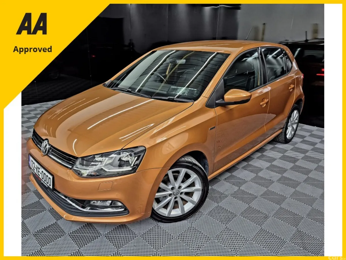 Volkswagen Polo Hatchback, Petrol, 2017, Orange