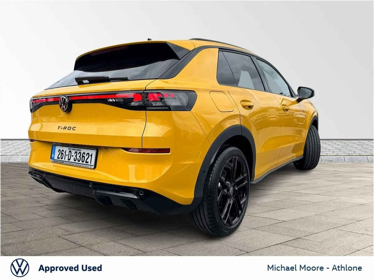 Volkswagen T-Roc SUV, Petrol, 2026, Yellow