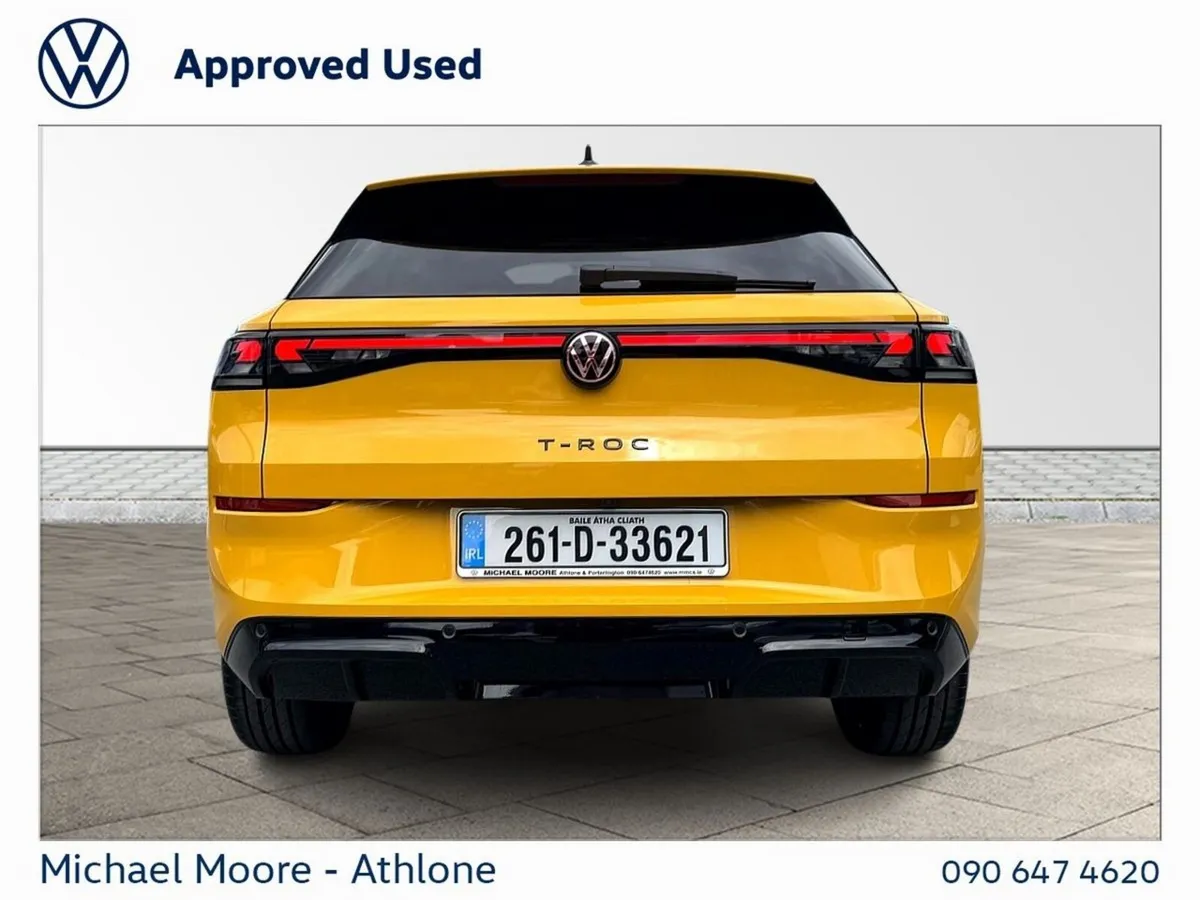 Volkswagen T-Roc SUV, Petrol, 2026, Yellow