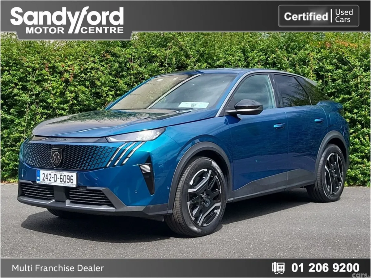 Peugeot 3008 SUV, Electric, 2024, Blue