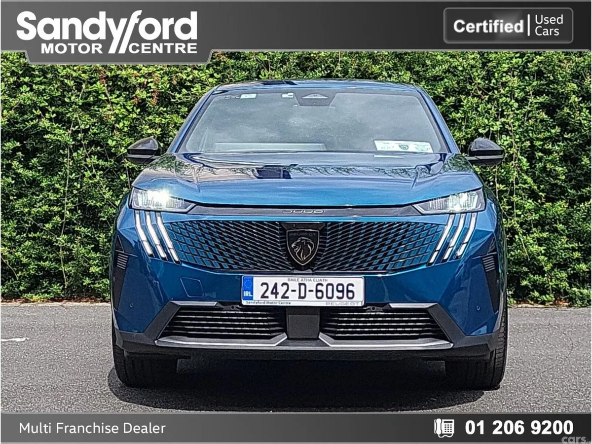 Peugeot 3008 SUV, Electric, 2024, Blue