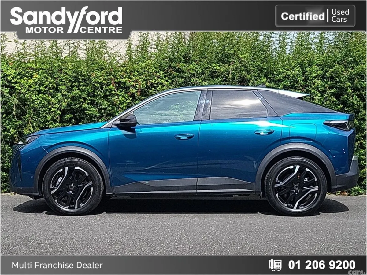 Peugeot 3008 SUV, Electric, 2024, Blue