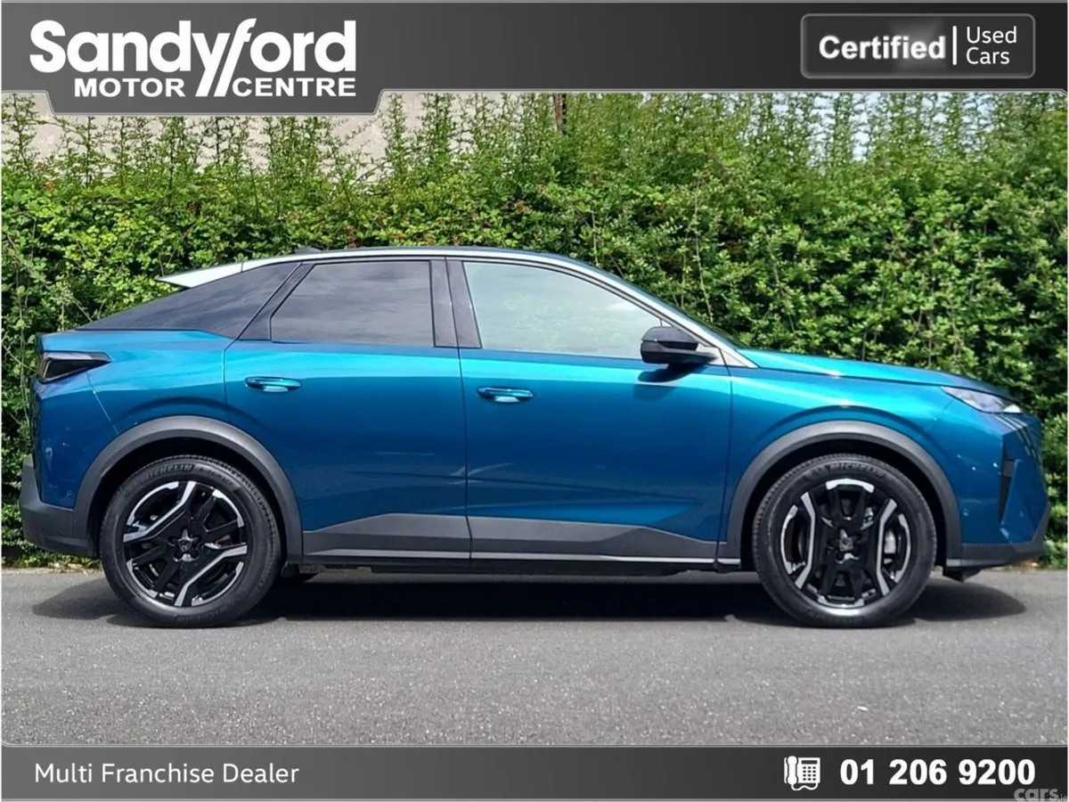 Peugeot 3008 SUV, Electric, 2024, Blue
