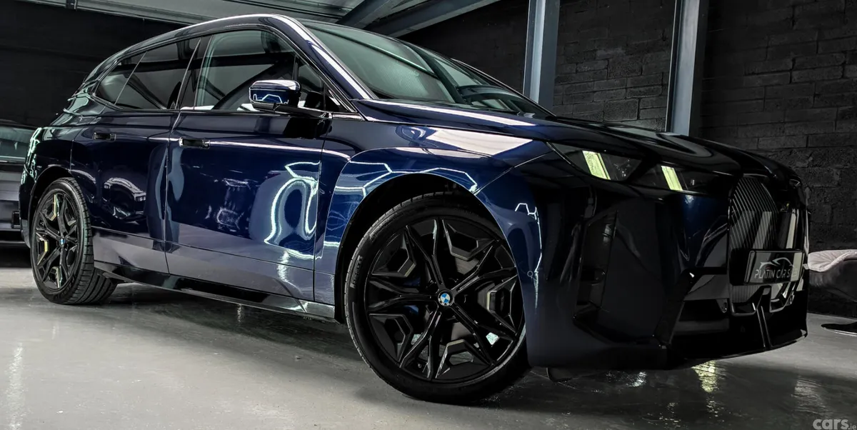 BMW iX Estate, Electric, 2025, Blue