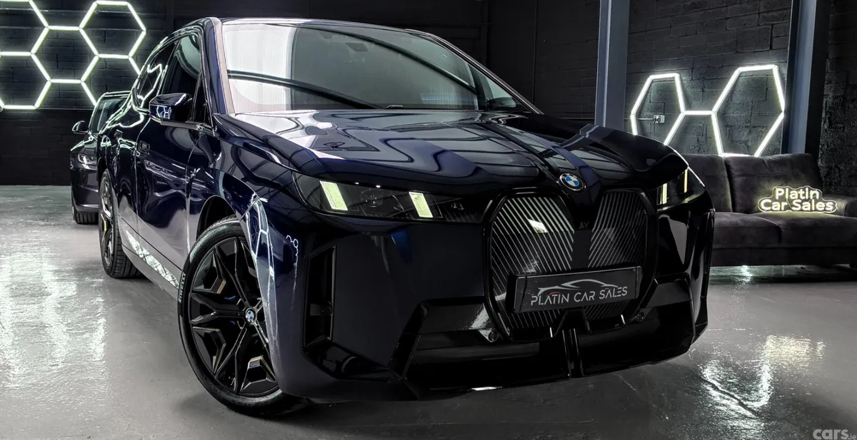 BMW iX Estate, Electric, 2025, Blue