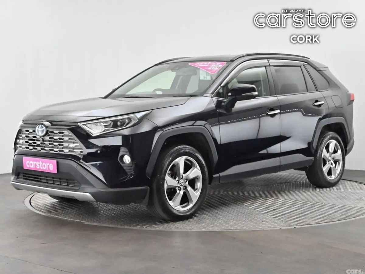 Toyota RAV4 SUV, Petrol Hybrid, 2021, Black
