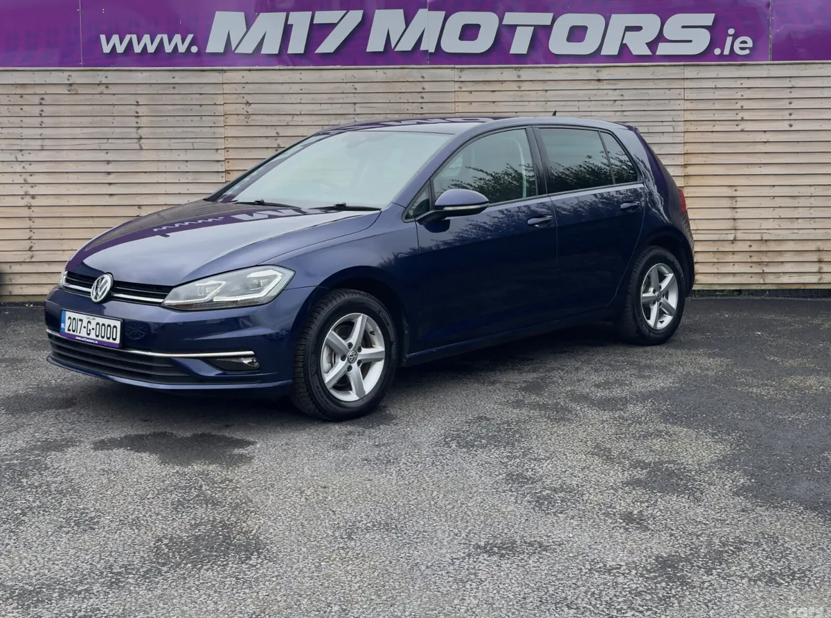 Volkswagen Golf Hatchback, Petrol, 2017, Blue