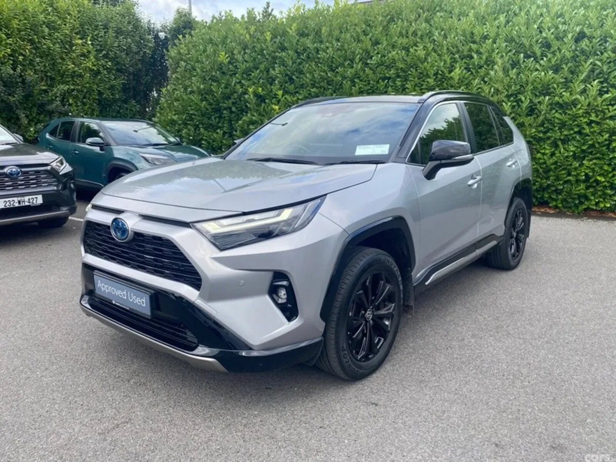 Toyota RAV4 SUV, Petrol Hybrid, 2024, Silver