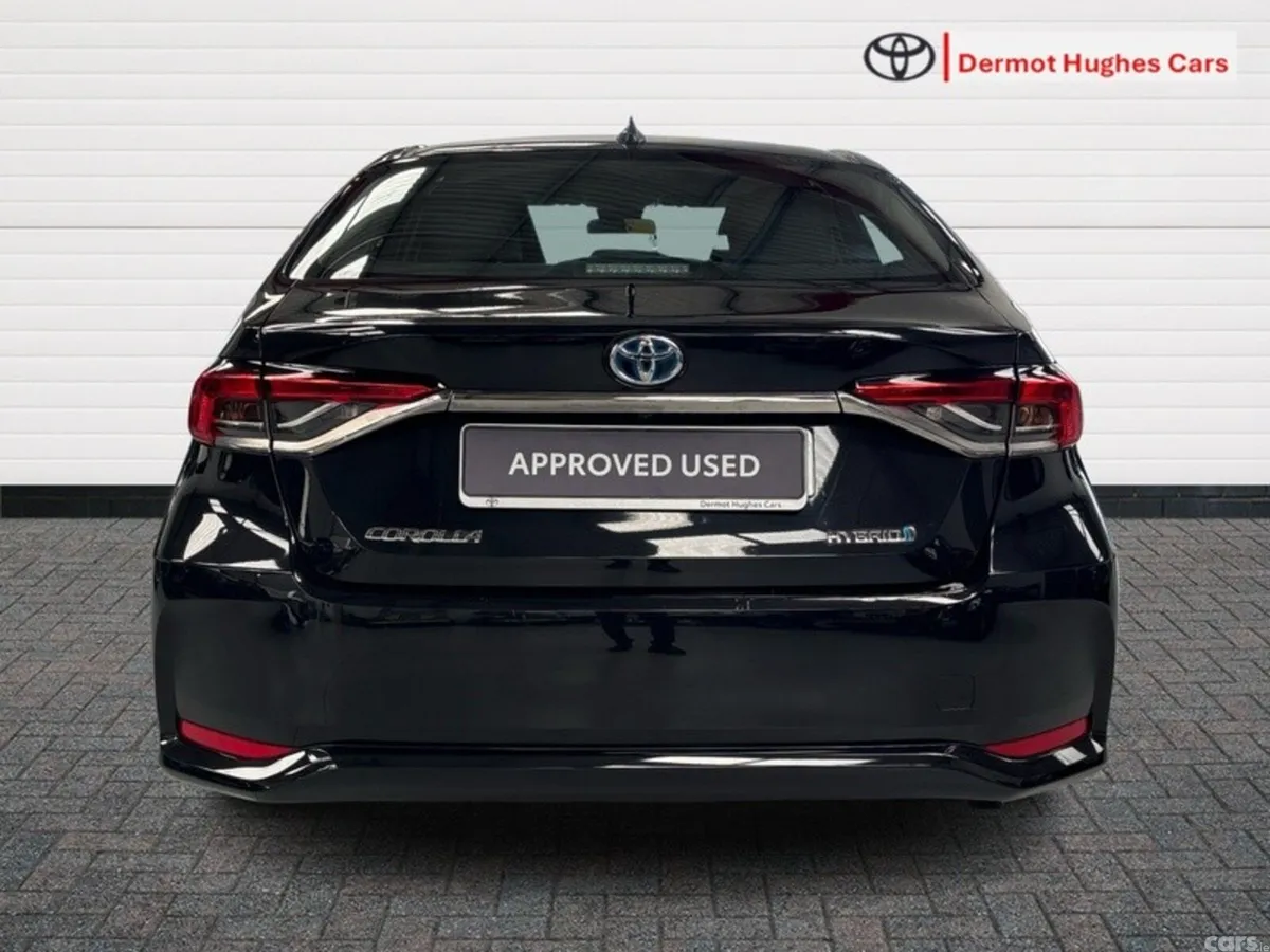 Toyota Corolla Saloon, Petrol Hybrid, 2021, Black