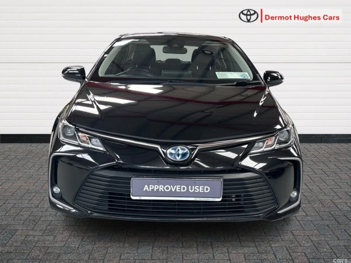 Toyota Corolla Saloon, Petrol Hybrid, 2021, Black