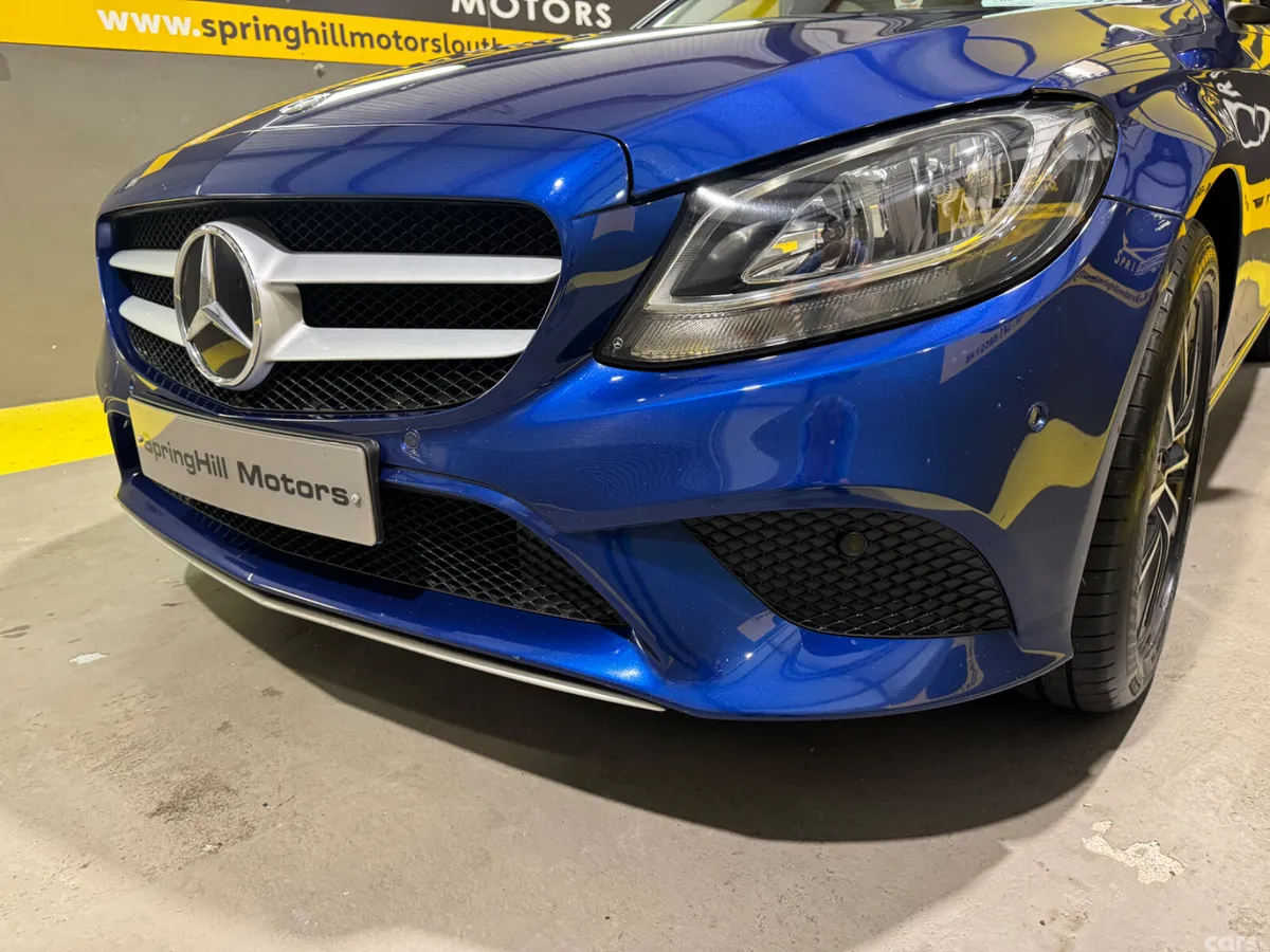 Mercedes-Benz C-Class Saloon, Petrol, 2019, Blue