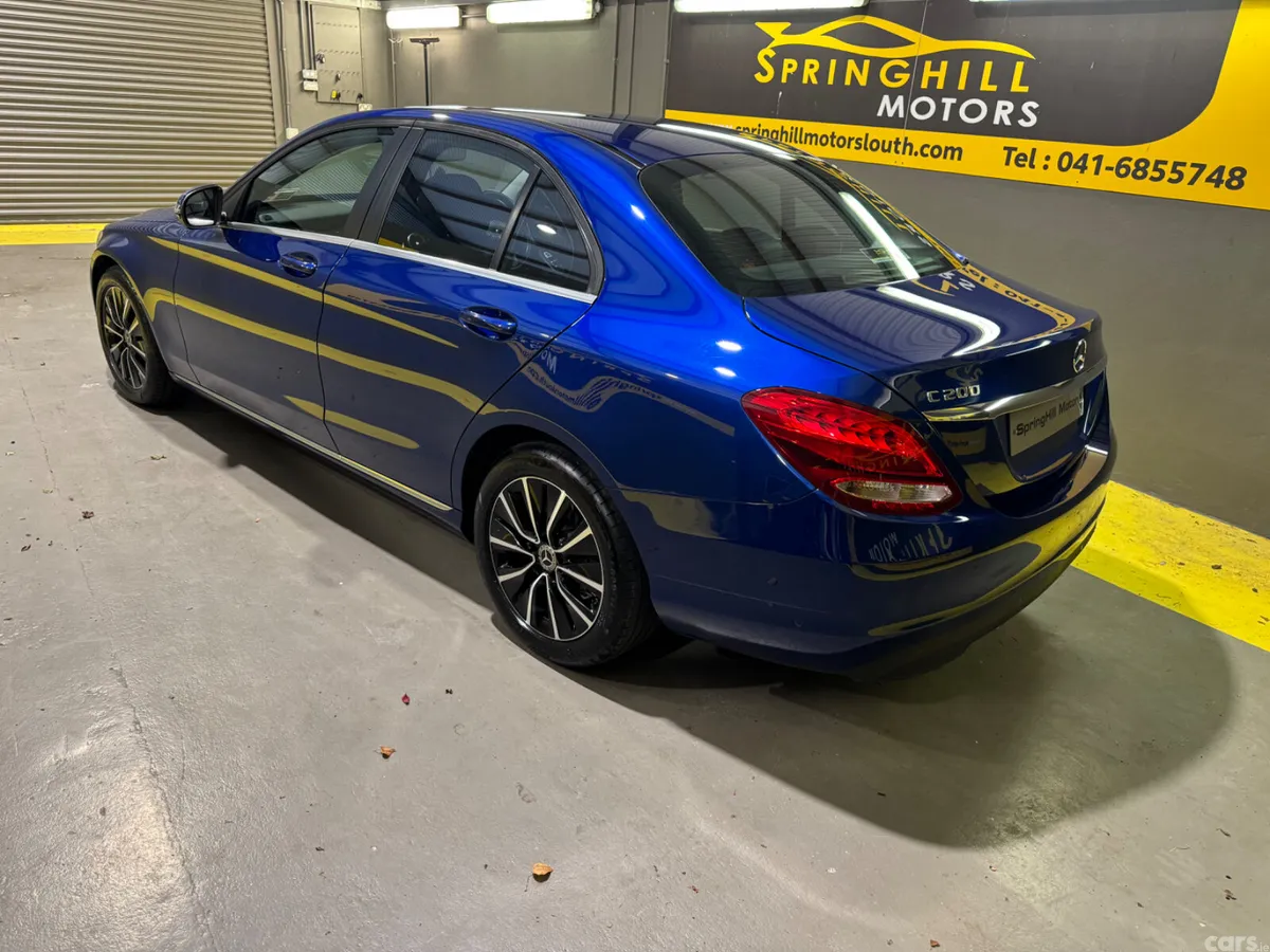 Mercedes-Benz C-Class Saloon, Petrol, 2019, Blue